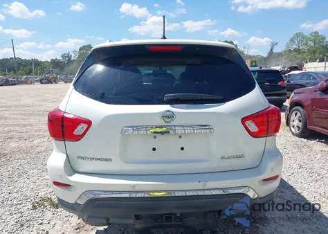 2017 Nissan Pathfinder Platinum from USA, damaged, VIN 5N1DR2MN8HC625499